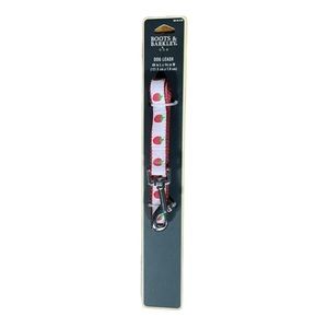 Boots & Barkley Dog Leash with Strawberries NWT
